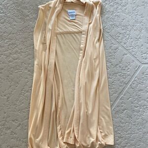 Chico’s Yellow Vest Size 1 =size 6